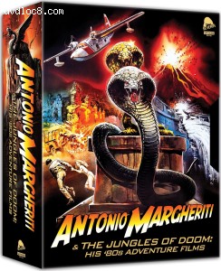 Antonio Margheriti &amp; the Jungles of Doom: His '80s Adventure Films (The Hunters of the Golden Cobra / The Ark of the Sun God / Jungle Raiders) (4-Disc Limited Edition) [Blu-Ray + CD] Cover