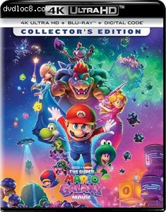 Super Mario Galaxy Movie, The (Collector's Edition) [4K Ultra HD + Blu-Ray + Digital] Cover