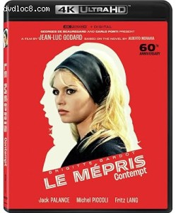 Le Mépris (Contempt) (60th Anniversary Edition) [4K Ultra HD + Digital] Cover