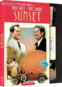 Sunset (VHS retro packaging) [Blu-ray] Cover