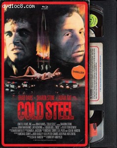 Cold Steel (VHS retro packaging) [Blu-ray] Cover