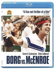 Borg vs McEnroe [Blu-Ray] Cover