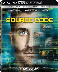 Source Code [4K Ultra HD + Blu-Ray + Digital] Cover