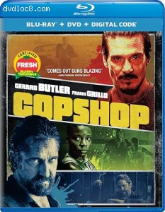 Copshop [Blu-Ray + DVD + Digital] Cover