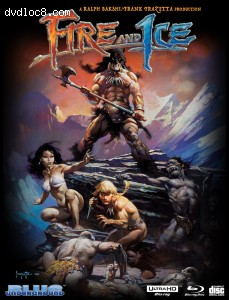 Fire and Ice (MVD Entertainment Group Exclusive Steelbook) [4K Ultra HD + Blu-Ray + CD] Cover