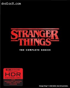 Stranger Things: The Complete Series [4K Ultra HD] Cover