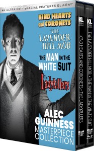 Alec Guinness: Masterpiece Collection (Kind Hearts and Coronets / The Lavender Hill Mob / The Man in the White Suit / The Ladykillers) [4K Ultra HD] Cover