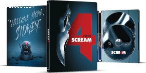 Scream 4 (Lionsgate Limited Edition SteelBook) [4K Ultra HD + Blu-ray + Digital] Cover