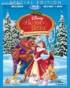 Beauty and the Beast: The Enchanted Christmas (Special Edition) [Blu-Ray + DVD] Cover