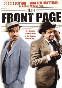 Front Page, The (Universal) Cover
