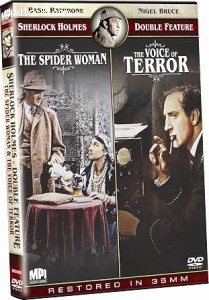 Spider Woman, The / The Voice of Terror (Sherlock Holmes Double Feature) Cover