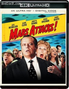 Mars Attacks! [4K Ultra HD + Digital] Cover
