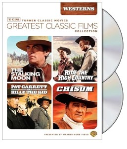 TCM Greatest Classic Films Collection: Westerns (The Stalking Moon / Ride the High Country / Pat Garrett and Billy the Kid / Chisum) Cover TCM Greatest Classic Films Collection: Westerns (The Stalking Moon / Ride the High Country / Pat Garrett and Billy the Kid / Chisum) Cover
