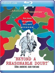 Beyond a Reasonable Doubt [Blu-Ray] Cover