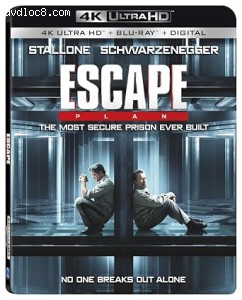 Escape Plan [4K Ultra HD + Blu-Ray + Digital] Cover