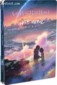 Your Name (SteelBook) Blu-ray + Digital HD] Cover