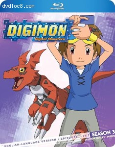 Digimon: Digital Monsters - Season 3 (English Language Version) [Blu-Ray] Cover