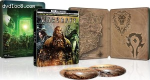 Warcraft (10th Anniversary Edition SteelBook) [4K Ultra HD + Blu-ray + Digital HD] Cover