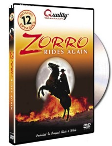 Zorro Rides Again (Quality Television) Cover