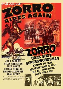 Zorro Rides Again (Cheezy Flicks) Cover