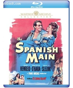 Spanish Main, The [Blu-Ray] Cover