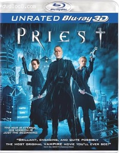 Priest (Unrated Version) [Blu-Ray 3D + Blu-Ray] Cover