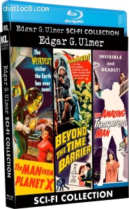 Edgar G. Ulmer Sci-Fi Collection (The Man from Planet X / Beyond the Time Barrier / The Amazing Transparent Man) [Blu-Ray] Cover