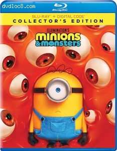 Minions &amp; Monsters (Collector's Edition) [Blu-Ray + Digital] Cover