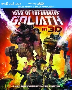 War of the Worlds: Goliath 3D [Blu-Ray 3D + Blu-Ray] Cover