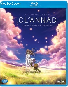 Clannad: Complete Season 1 &amp; 2 Collection [Blu-Ray] Cover