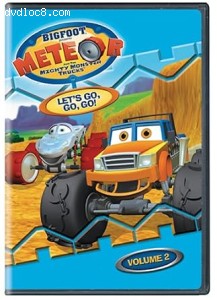 Meteor and the Mighty Monster Trucks: Let's Go, Go, Go! - Volume 2 Cover
