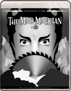 Mad Magician 3D, The [Blu-Ray 3D + Blu-Ray] Cover