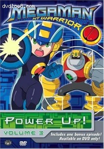 MegaMan NT Warrior: Volume 3 - Power Up! Cover