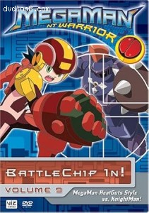 MegaMan NT Warrior: Volume 9 - Battlechip In! Cover