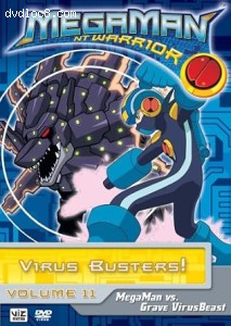 MegaMan NT Warrior: Volume 11 - Virus Busters! Cover