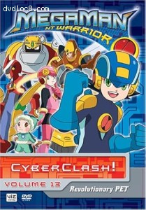 MegaMan NT Warrior: Volume 13 - CyberClash! Cover