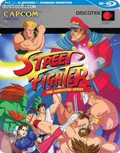 Street Fighter: The Animated Series [Blu-Ray] Cover