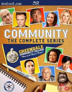 Community: The Complete Series [Blu-Ray] Cover