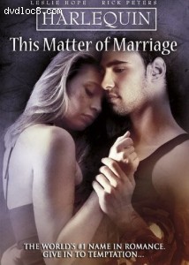 Harlequin: This Matter of Marriage Cover