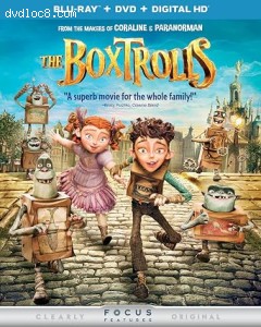 Boxtrolls, The [Blu-Ray + DVD + Digital] Cover